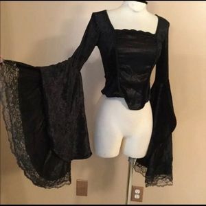 Vintage Lip Service Bell Sleeve Top